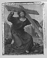 Christ Carrying the Cross, Jan Gossart (called Mabuse) (Netherlandish, Maubeuge ca. 1478–1532 Antwerp (?)), Oil on oak